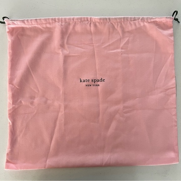 Kate Spade Pink Drawstring 17x19 Dust Bag - Picture 1 of 4
